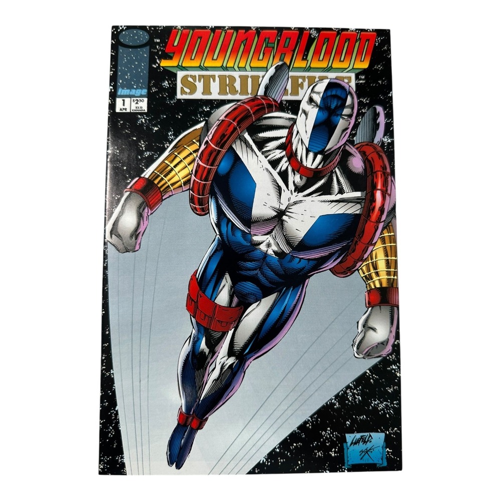 Image Youngblood Strikefile Comic Book April 1993 Issue 1 First‎ Edition